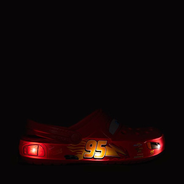 alternate view Disney and Pixar Cars Crocs Classic Lightning McQueen Clog - RedALT1B