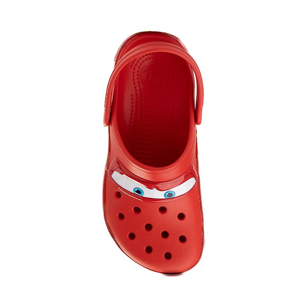 alternate view Disney and Pixar Cars Crocs Classic Lightning McQueen Clog - RedALT2