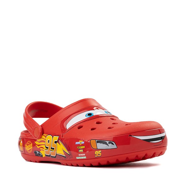 alternate view Disney and Pixar Cars Crocs Classic Lightning McQueen Clog - RedALT5