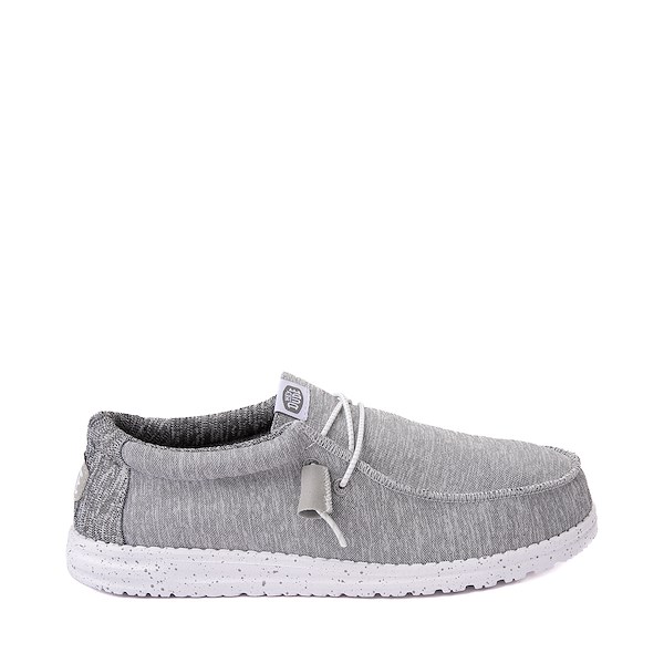 Mens HEYDUDE Wally Sport Casual Shoe - Gray