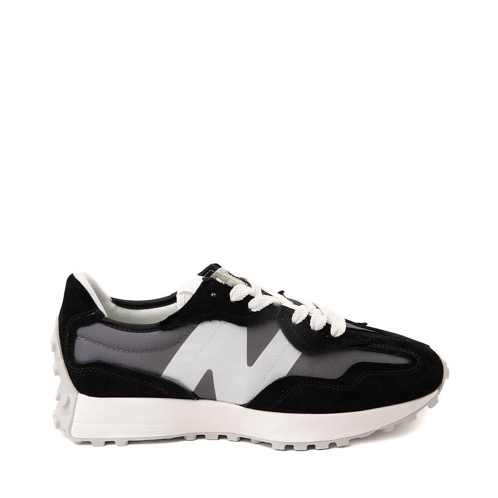 Mens New Balance 327 Athletic Shoe - Black / Grey Matter