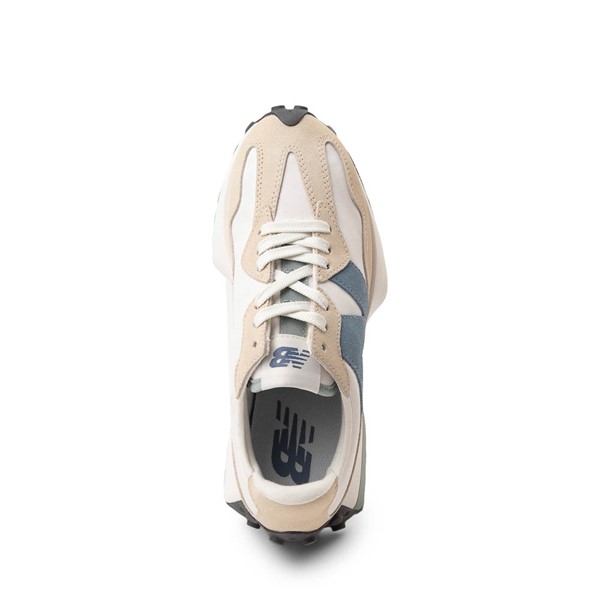 alternate view Womens New Balance 327 Athletic Shoe - Sandstone / Mercury BlueALT2