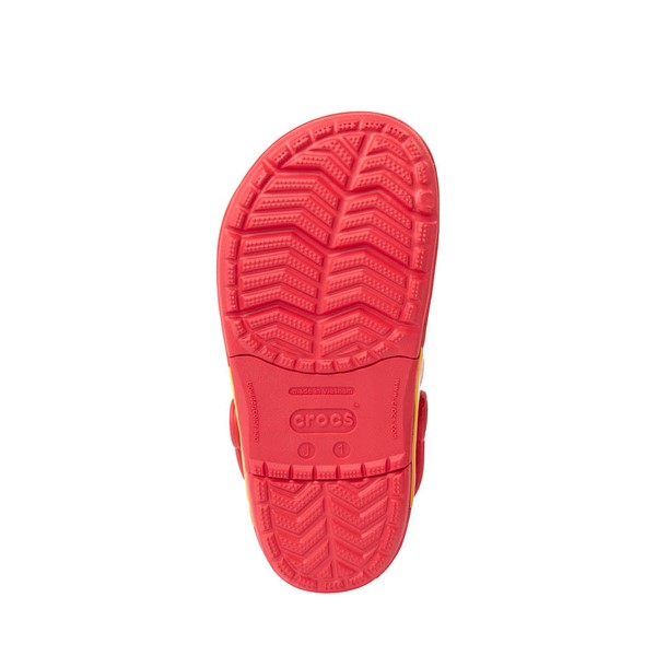alternate view Disney and Pixar Cars Crocs Classic Lightning McQueen Clog - Little Kid - RedALT3