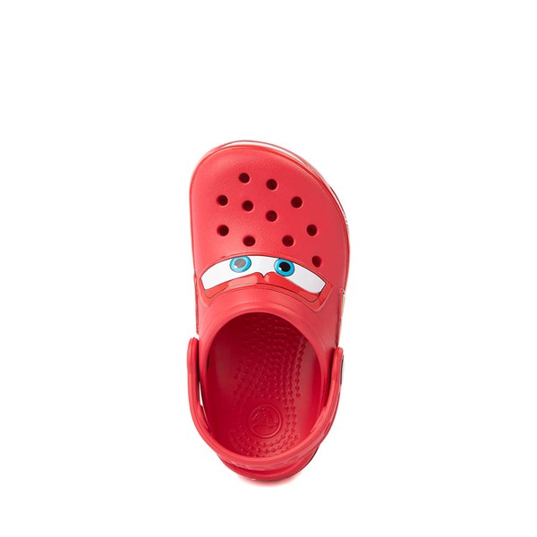 alternate view Disney and Pixar Cars Crocs Classic Lightning McQueen Clog - Toddler - RedALT2