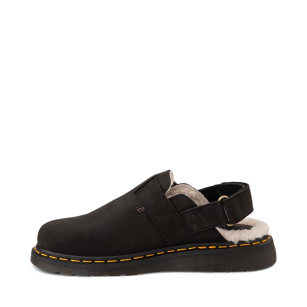 Dr. Martens Jorge II Faux Fur Lined Mule - Black | JourneysCanada