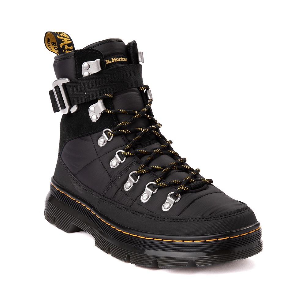 Dr. Martens Combs Tech Padded Boot Black In Stock and Ready to Ship