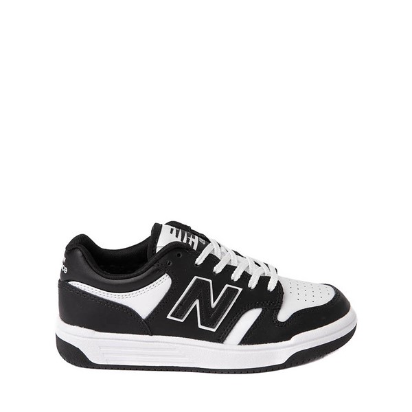 New Balance 480 Athletic Shoe - Big Kid Black / White