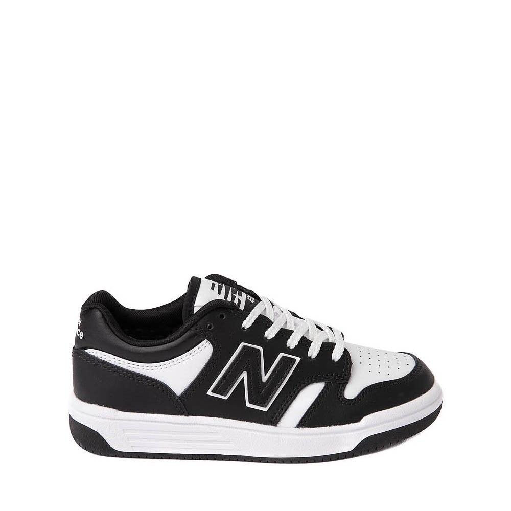 New Balance 480 Athletic Shoe Big Kid Black White JourneysCanada