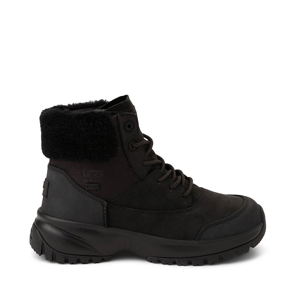 Womens UGG® Yose Fluff V2 Boot - Black | JourneysCanada