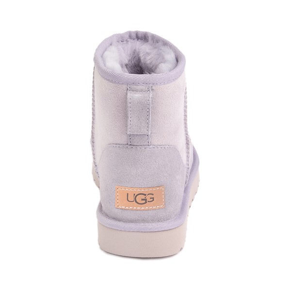 alternate view Womens UGG® Classic Mini II Boot - Heathered LilacALT4