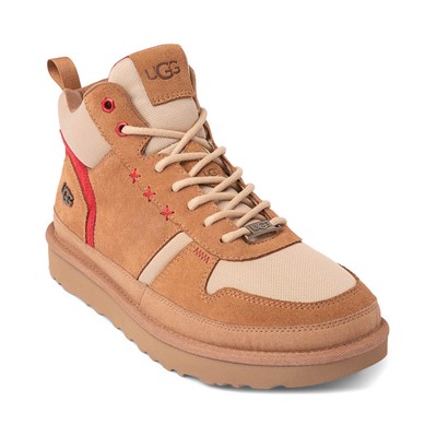 Mens UGG® Highland Hi Heritage Sneaker - Chestnut / Cherry