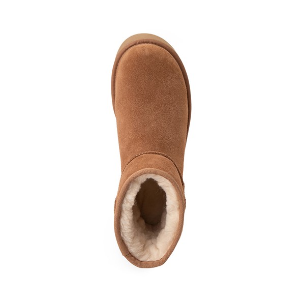 alternate view Womens UGG® Classic Mini Platform Boot - ChestnutALT2