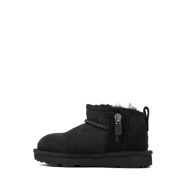 alternate view UGG&reg; Classic Ultra Mini Boot - Toddler / Little Kid - BlackALT1