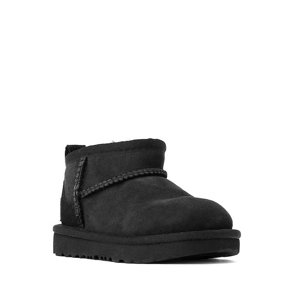 alternate view UGG&reg; Classic Ultra Mini Boot - Toddler / Little Kid - BlackALT5