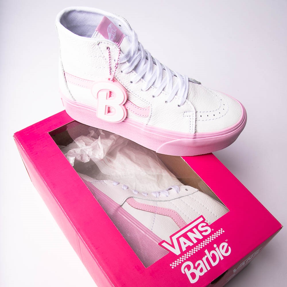 Vans x Barbie™ SK8-Hi Tapered Stackform Skate Shoe - White | JourneysCanada
