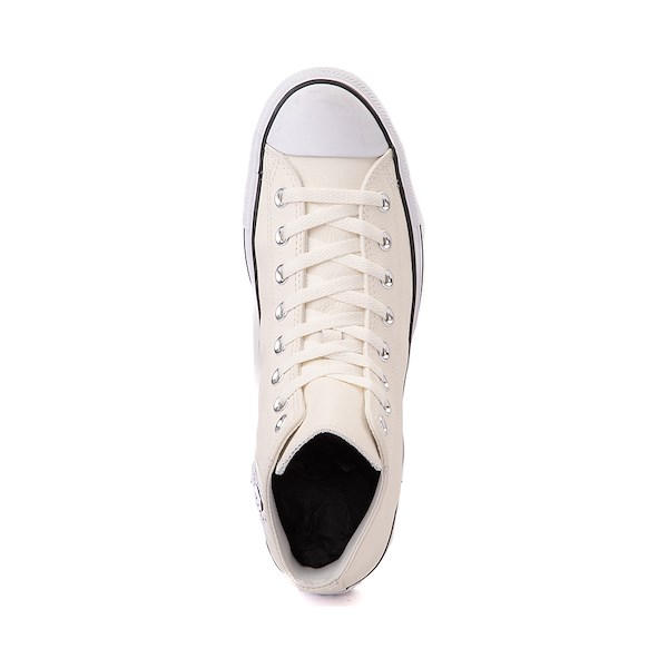 alternate view Converse Chuck Taylor All Star Hi Leather Sneaker - Egret / Vintage WhiteALT2