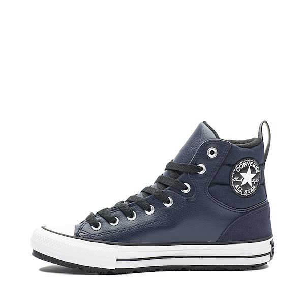 alternate view Converse Chuck Taylor All Star Berkshire Hi Boot - Obsidian / BlackALT1