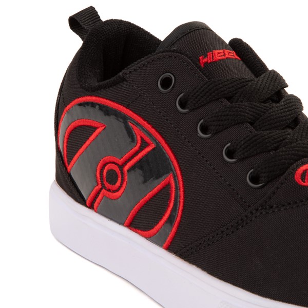 All red hot sale heelys