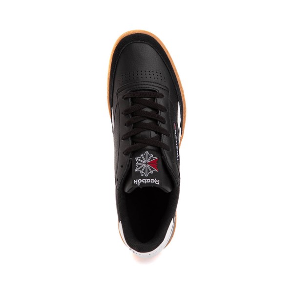 alternate view Mens Reebok Club C Revenge Athletic Shoe - Black / White / GumALT2