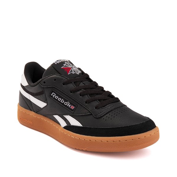 alternate view Mens Reebok Club C Revenge Athletic Shoe - Black / White / GumALT5