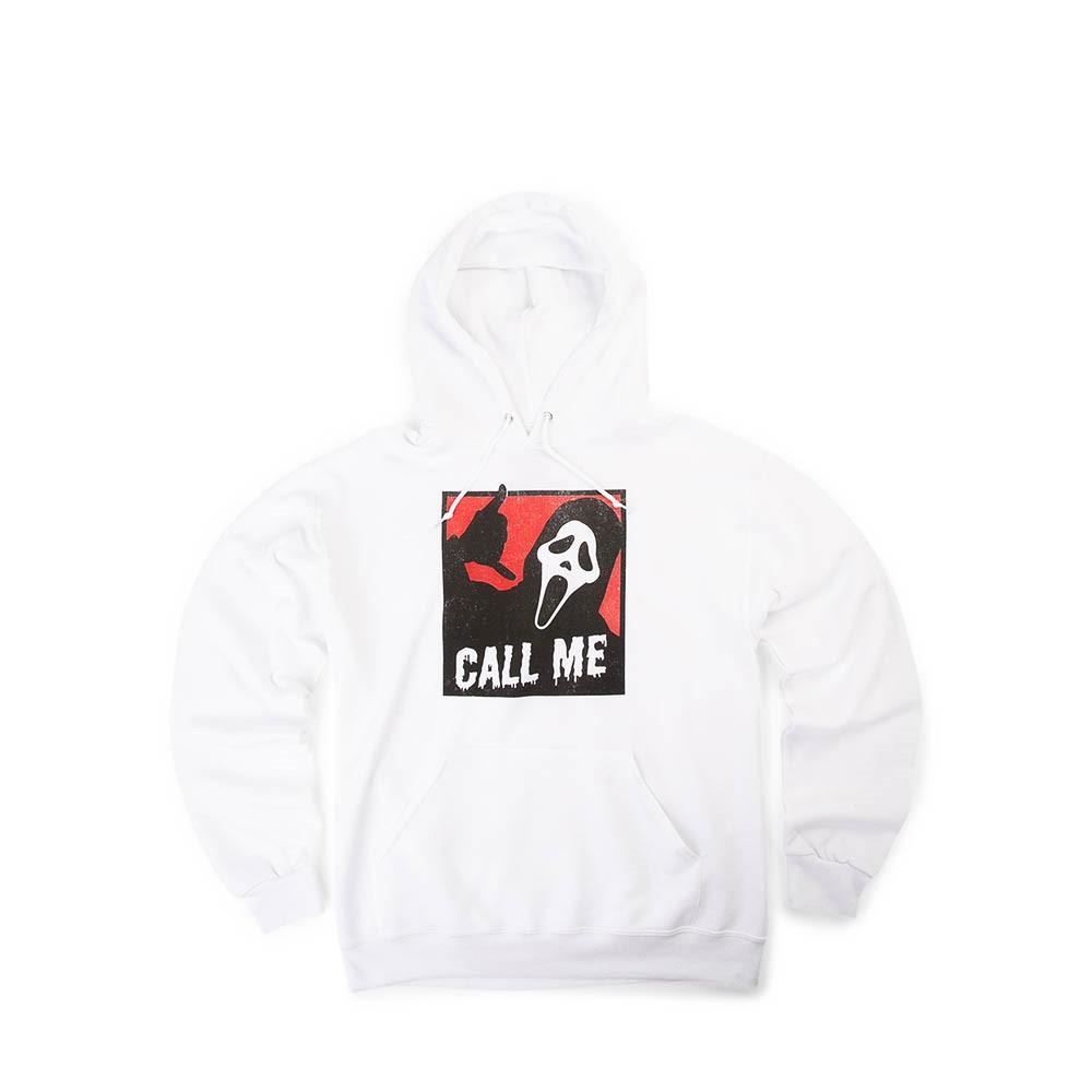 Scream Call Me Hoodie - White