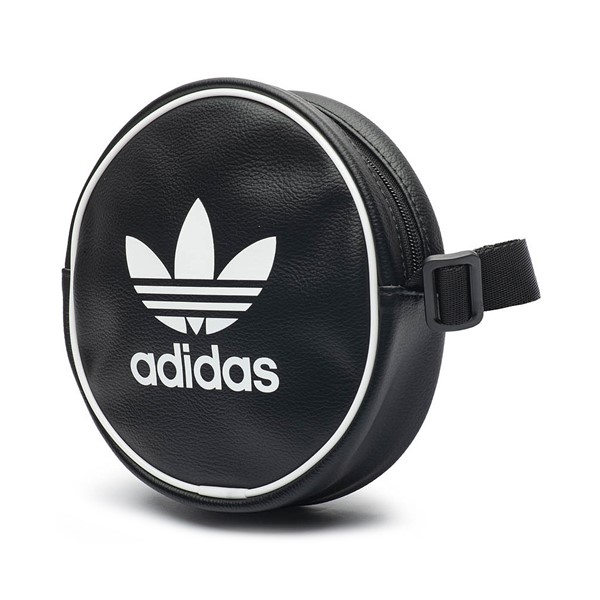 alternate view adidas Adicolor Classic Round Bag - Black / WhiteALT4