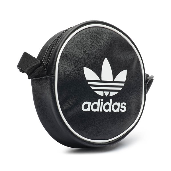 alternate view adidas Adicolor Classic Round Bag - Black / WhiteALT4B