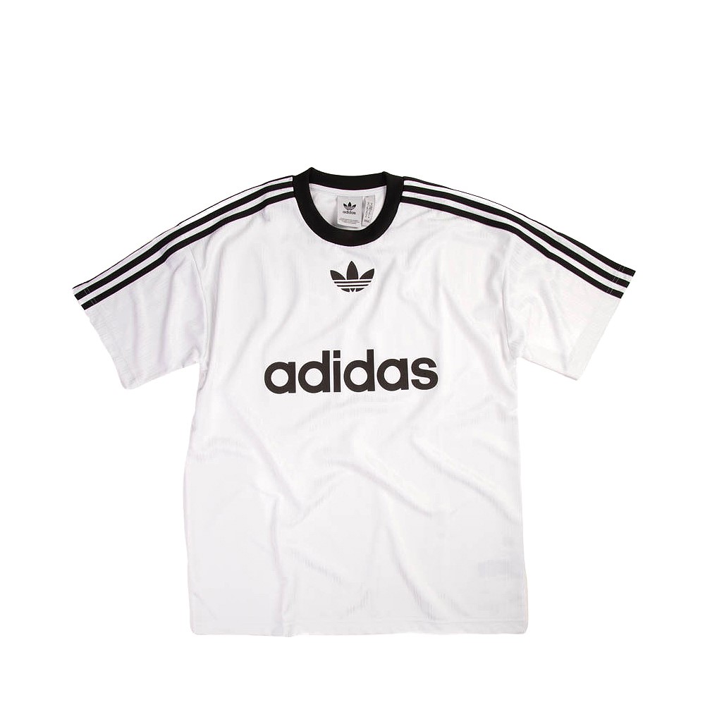 Adidas outline tee white on sale