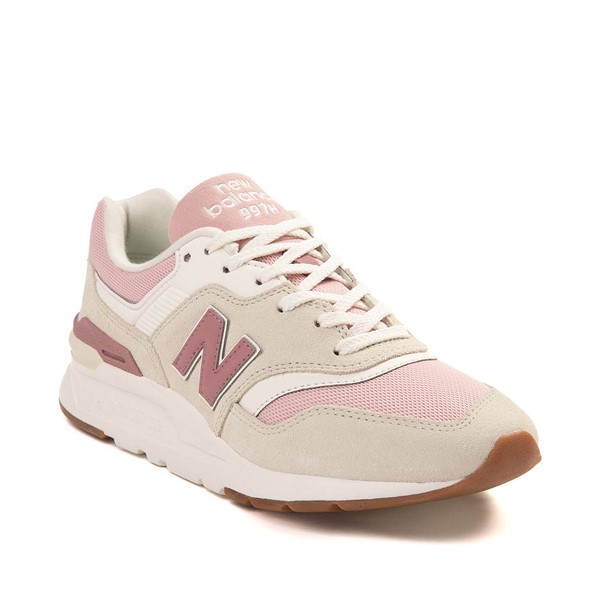 alternate view Chaussure athlétique New Balance 997H pour femmes - Gris tourterelle / Rose pâle / Vieux roseALT5