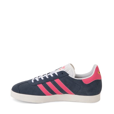 Adidas gazelle 2024 bleu marine rose