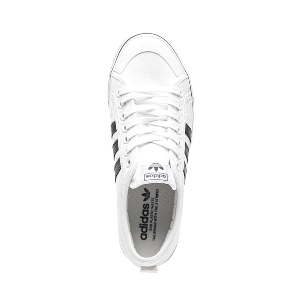 alternate view adidas Nizza Athletic Shoe - White / BlackALT2