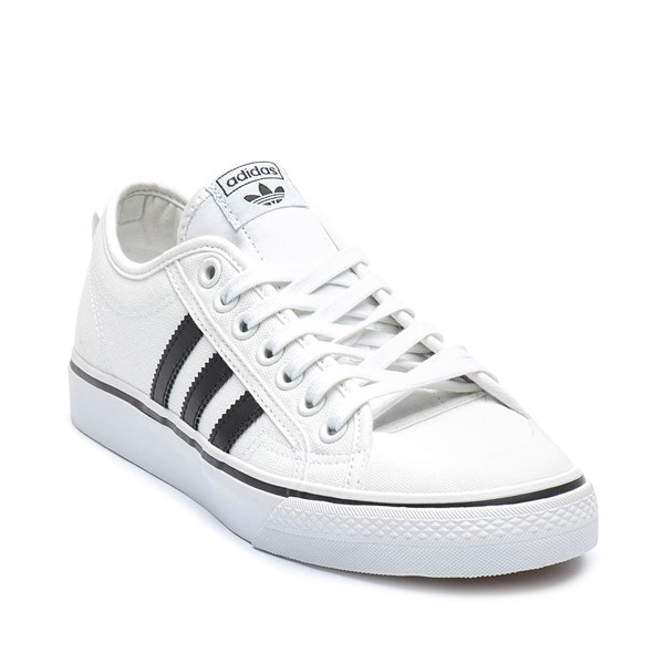 alternate view adidas Nizza Athletic Shoe - White / BlackALT5