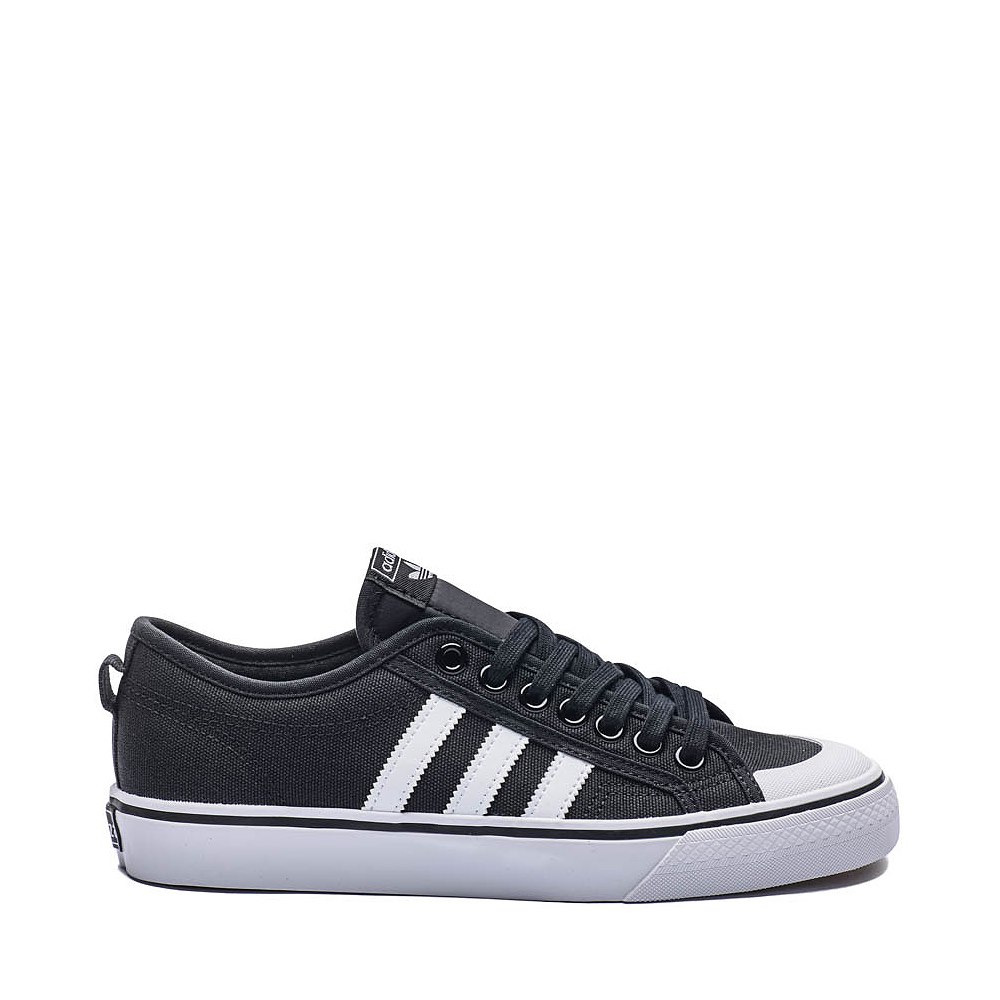 Mens adidas Nizza Athletic Shoe - Black / White