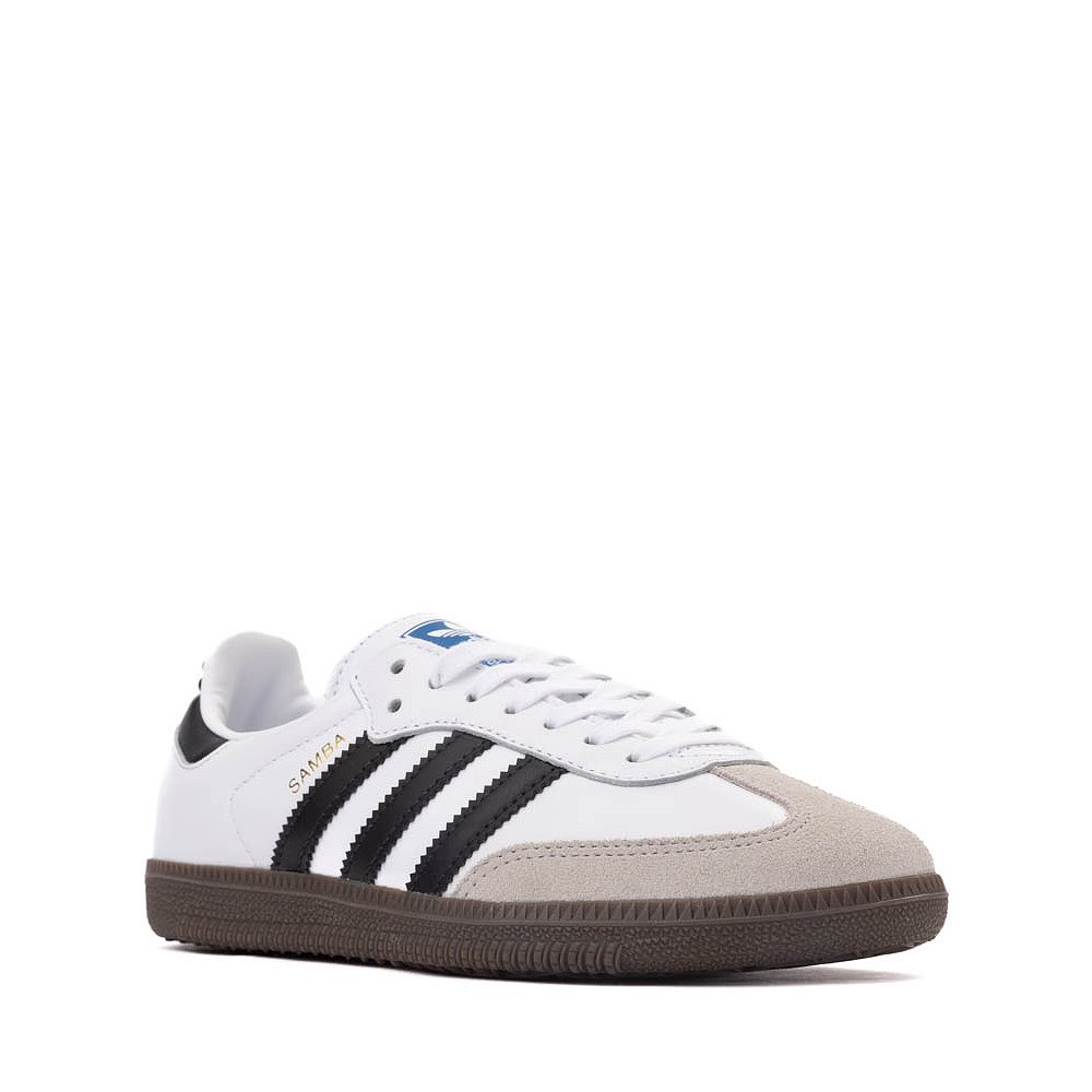 Chaussure athletique adidas Samba OG Junior Blanche Noire JourneysCanada