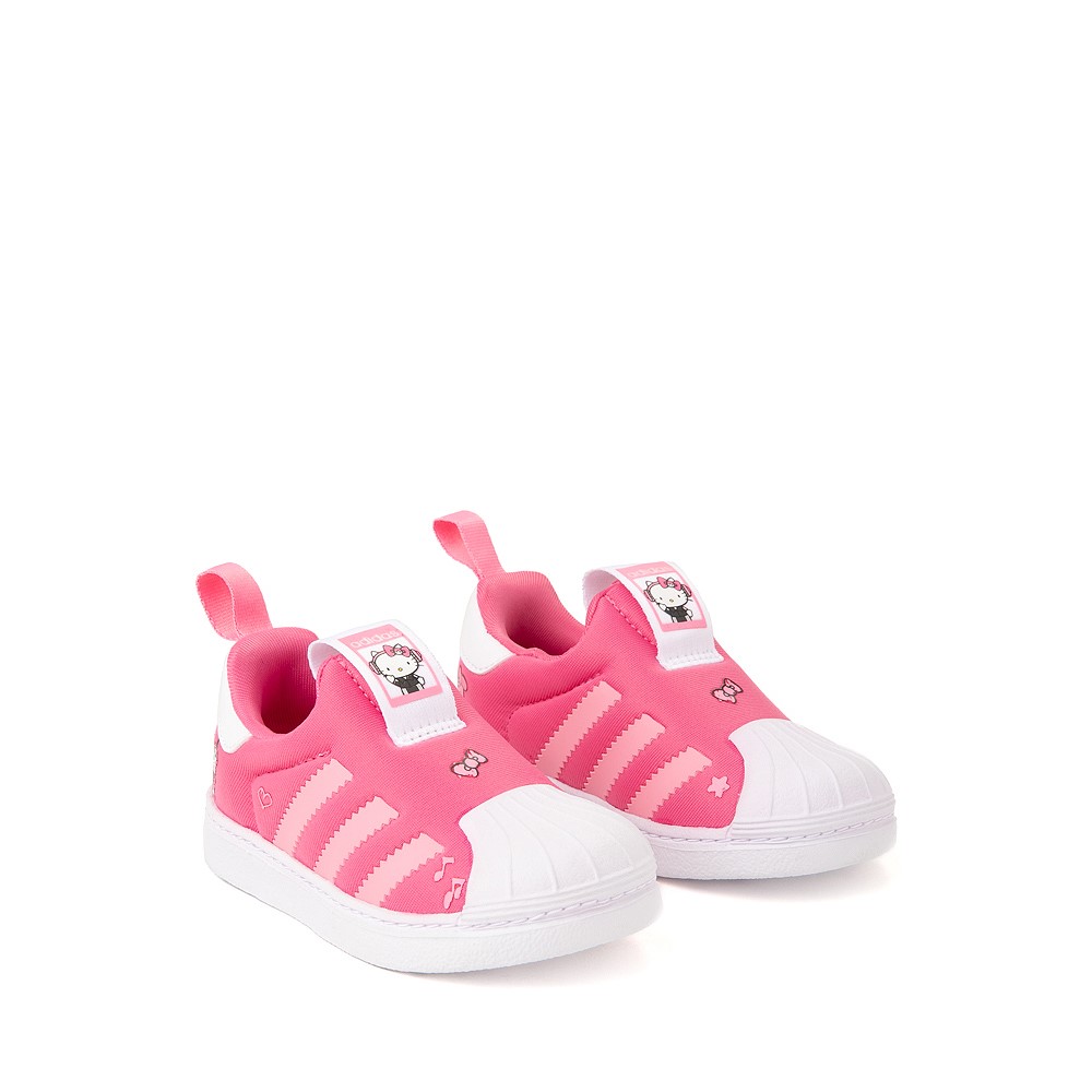 Adidas Originals x Hello Kitty Superstar 360 Athletic Shoe Baby Toddler Pink In Stock and Ready to Ship