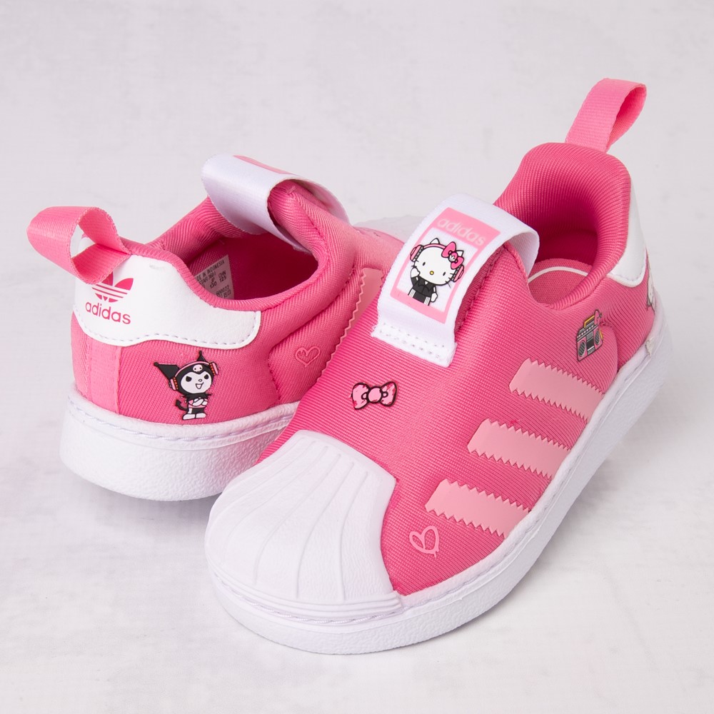 adidas Originals x Hello Kitty Superstar 360 Athletic Shoe Baby Toddler Pink