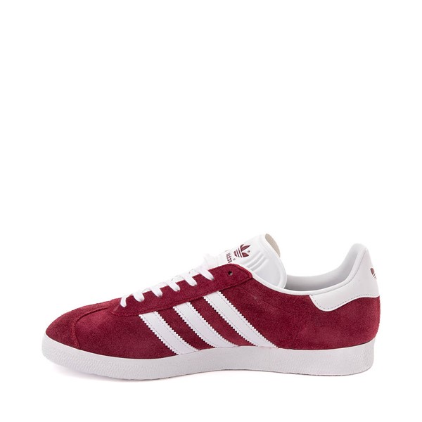 adidas Gazelle Athletic Shoe - Collegiate Burgundy / Cloud White Gold Metallic