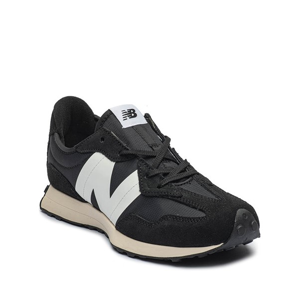 New Balance 327 Athletic Shoe - Big Kid - Black / White