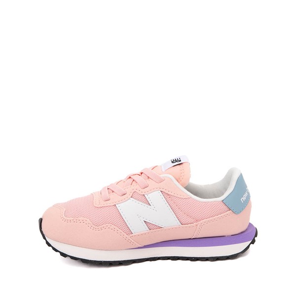 alternate view New Balance 237 Athletic Shoe - Little Kid - Pink Haze / Violet CrushALT1