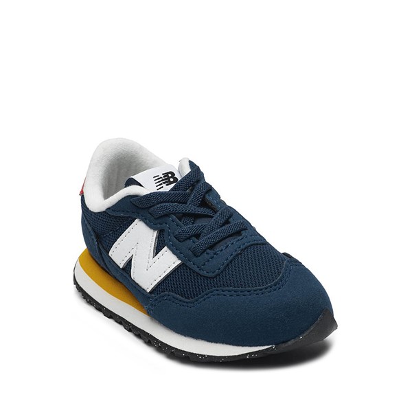 alternate view New Balance 237 Athletic Shoe - Baby / Toddler - Navy / Varsity GoldALT5