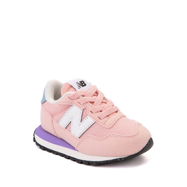 alternate view New Balance 237 Athletic Shoe - Baby / Toddler - Pink Haze / Violet CrushALT5