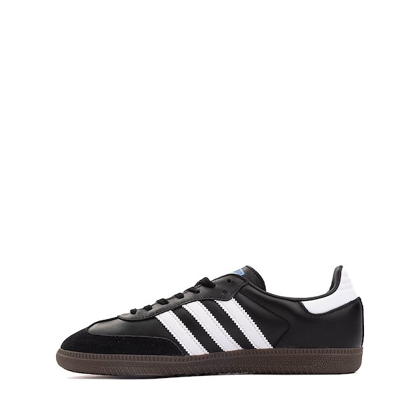 alternate view adidas Samba OG Athletic Shoe - Little Kid - Core Black / Cloud WhiteALT1