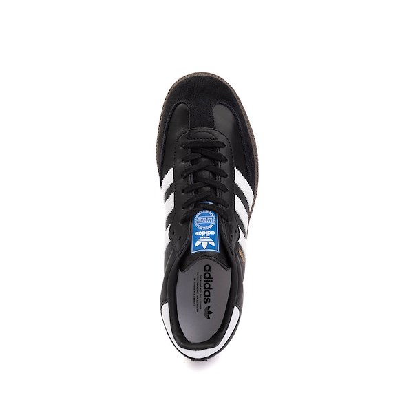 alternate view adidas Samba OG Athletic Shoe - Little Kid - Core Black / Cloud WhiteALT2