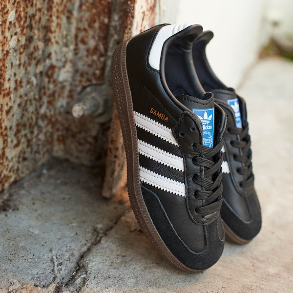 alternate view Chaussure athlétique adidas Samba OG - Enfants - Noire / BlancheHERO