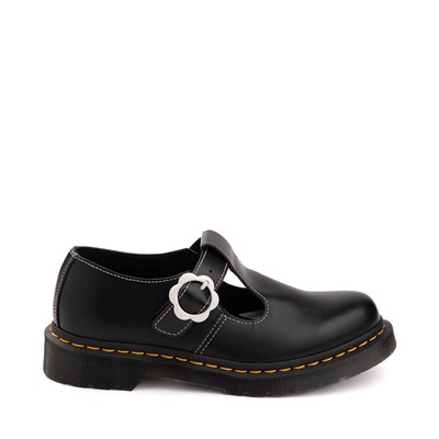 Womens Dr. Martens Polley Flower Mary Jane Casual Shoe Black JourneysCanada