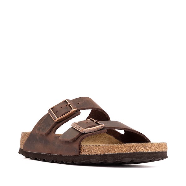 alternate view Mens Birkenstock Arizona Soft Footbed Slide Sandal - HabanaALT5