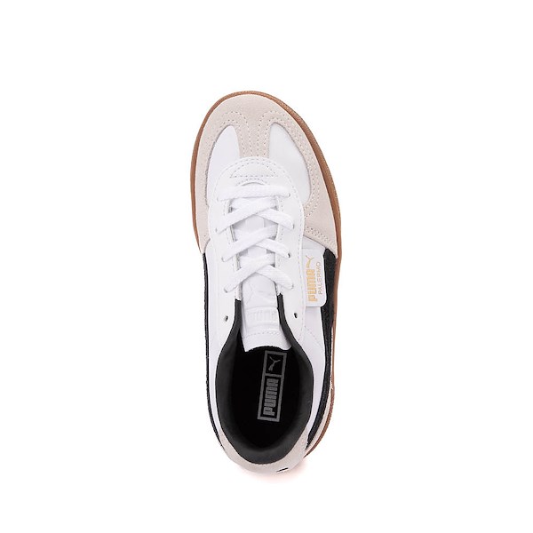 alternate view PUMA Palermo Athletic Shoe - Little Kid / Big Kid - PUMA White / Vapor Gray / GumALT2