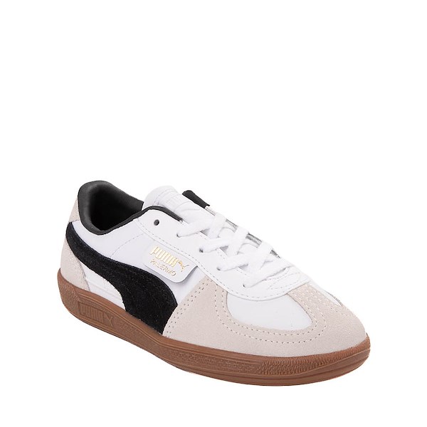 alternate view PUMA Palermo Athletic Shoe - Little Kid / Big Kid - PUMA White / Vapor Gray / GumALT5