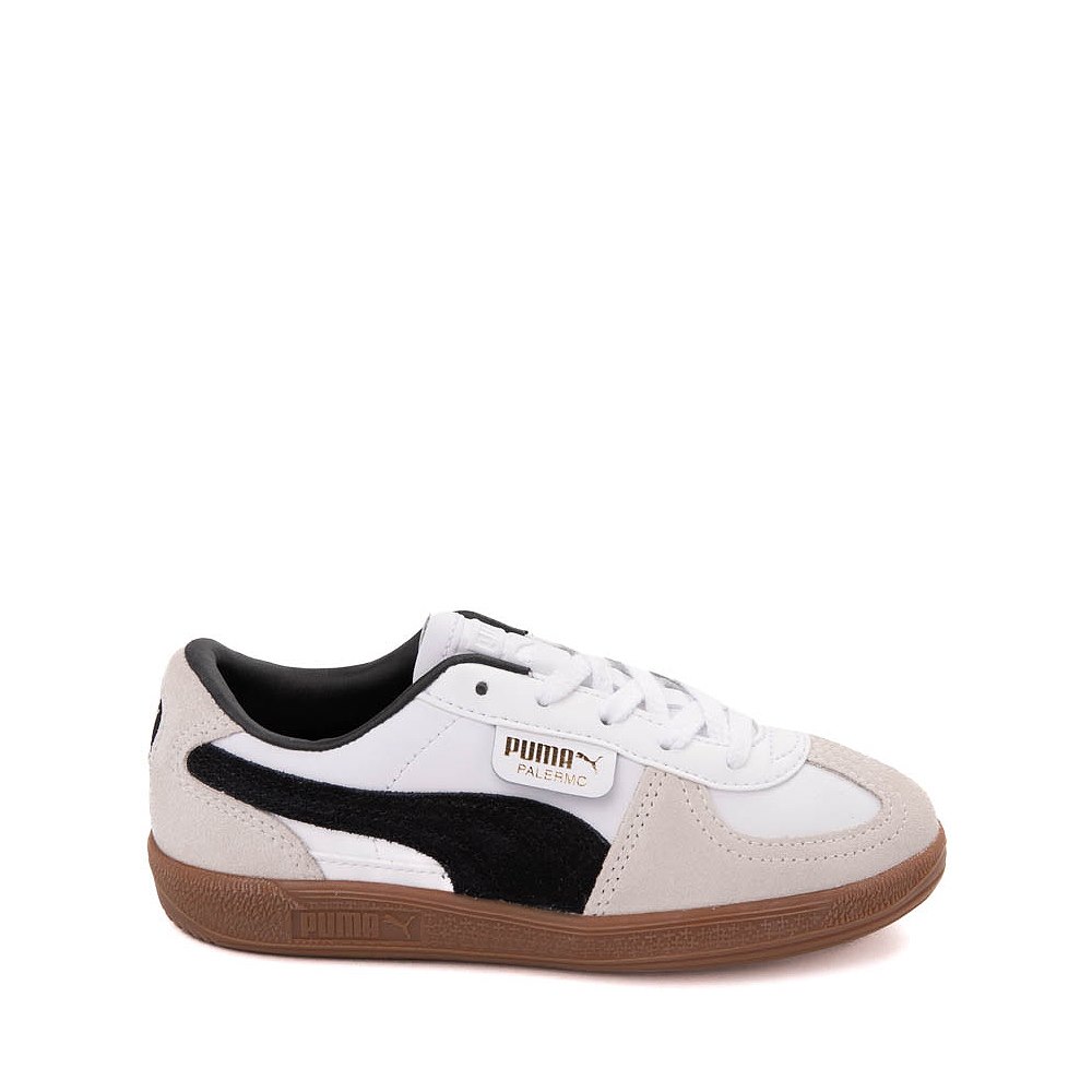 PUMA Palermo Athletic Shoe - Little Kid / Big Kid - PUMA White / Vapor Gray / Gum