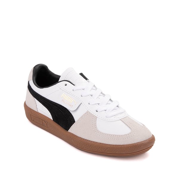 alternate view PUMA Palermo Athletic Shoe - Big Kid - PUMA White / Vapor Gray / GumALT5